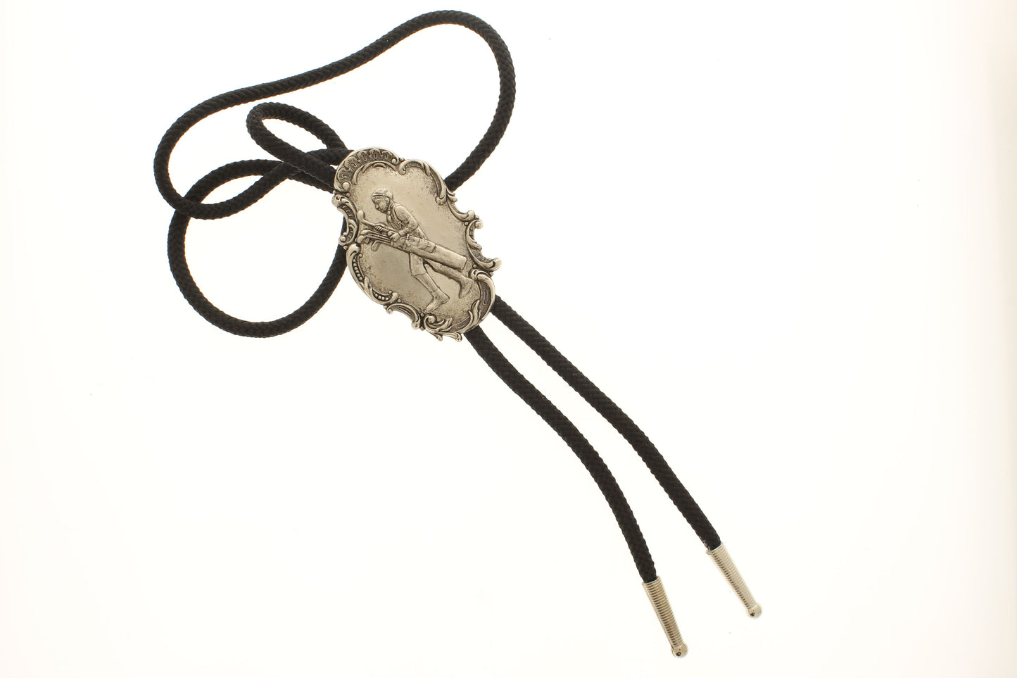 64mm x 42mm Vintage Golfer Bolo Tie, made in USA, each