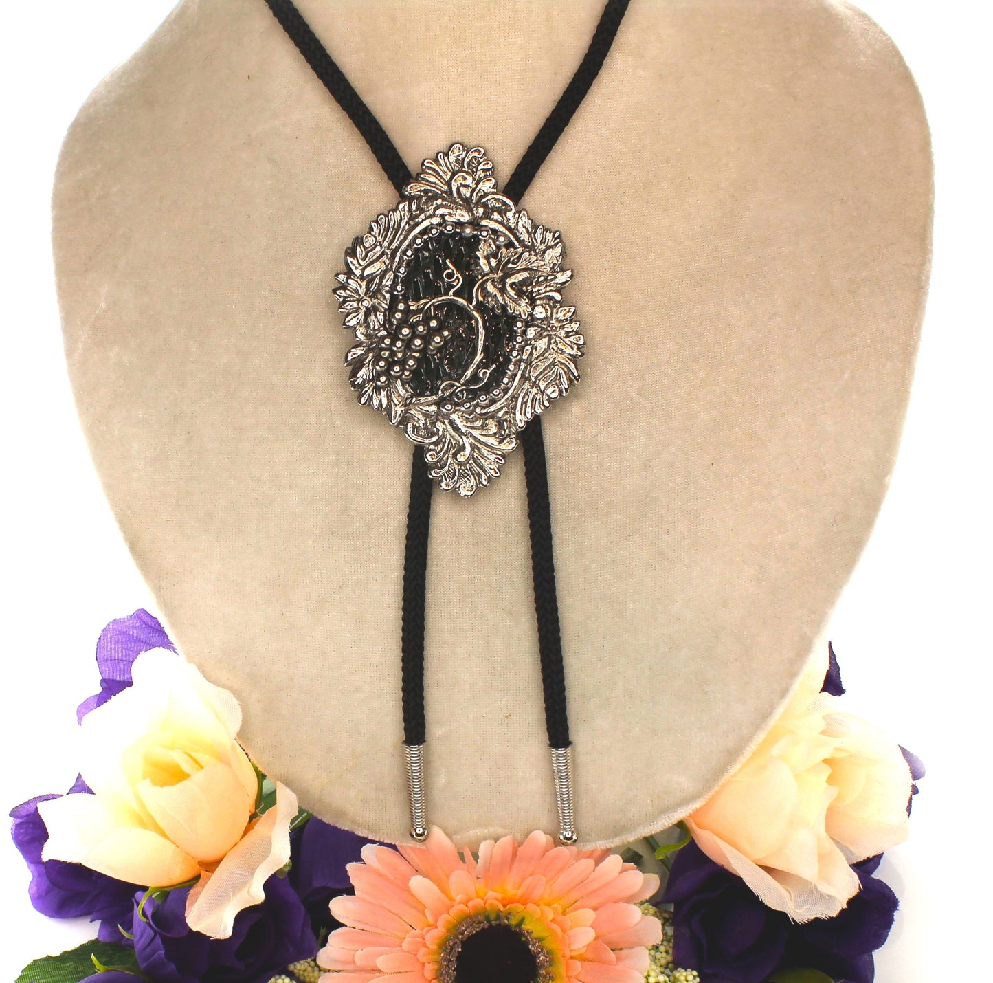 82mm x 60mm Vineyard Harvest Bolo Tie, made in USA, each