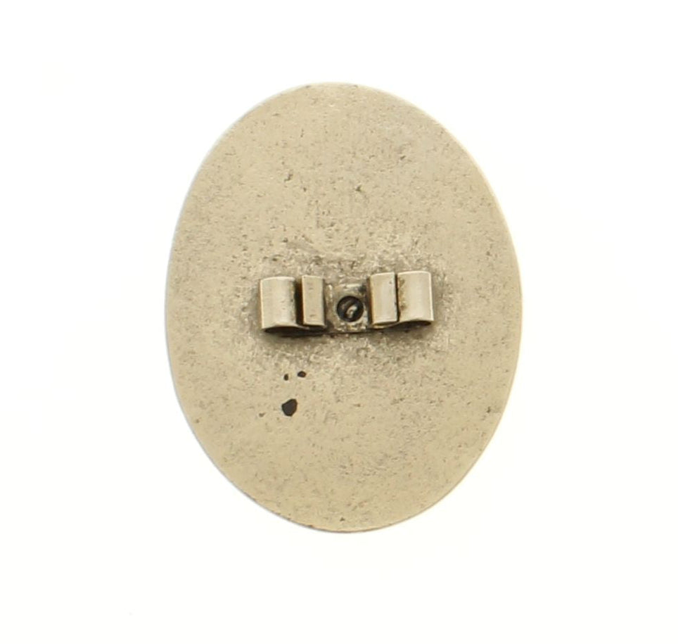 40mm x 30mm Bolo Bezel Base, bright silver, antique silver and copper ox, Pack of 2