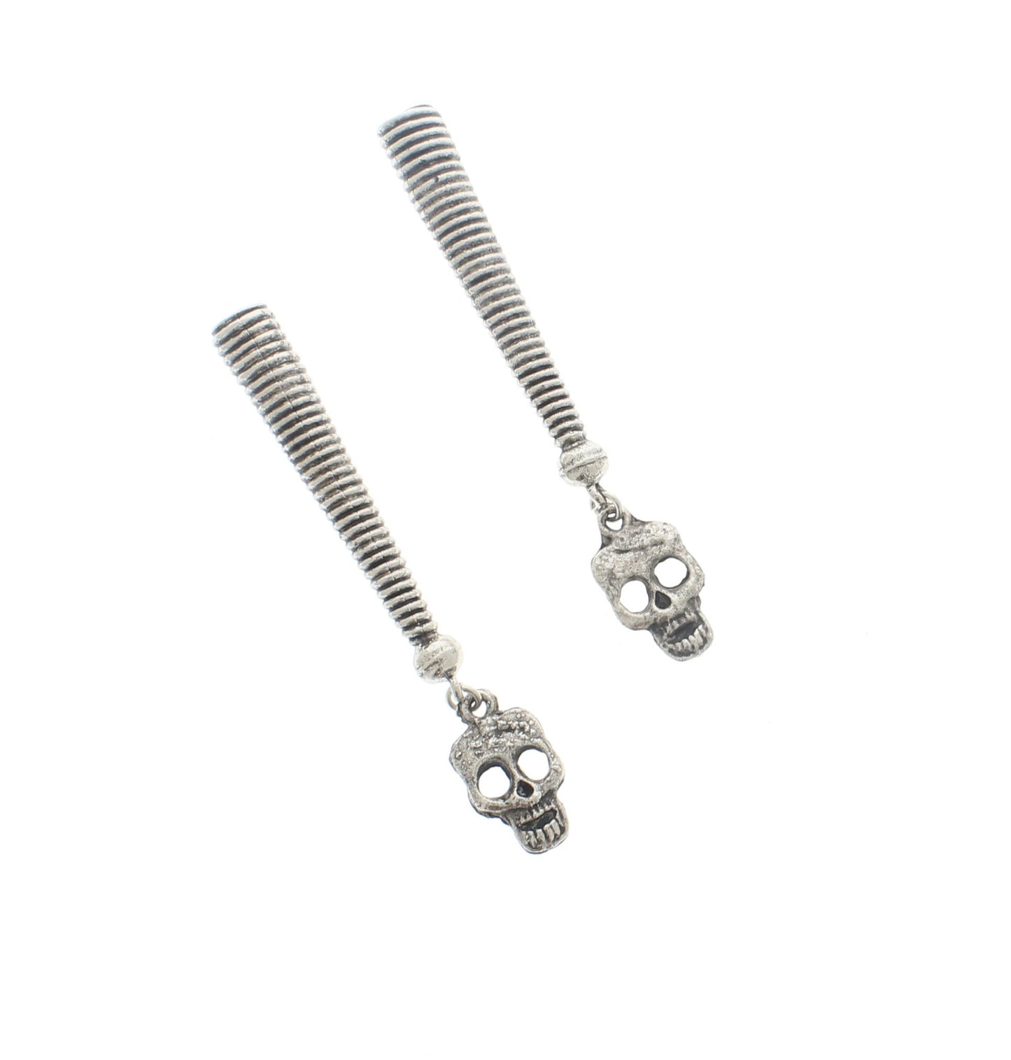 Dead Man’s Ends Bolo Tips, Silver, made in USA, each