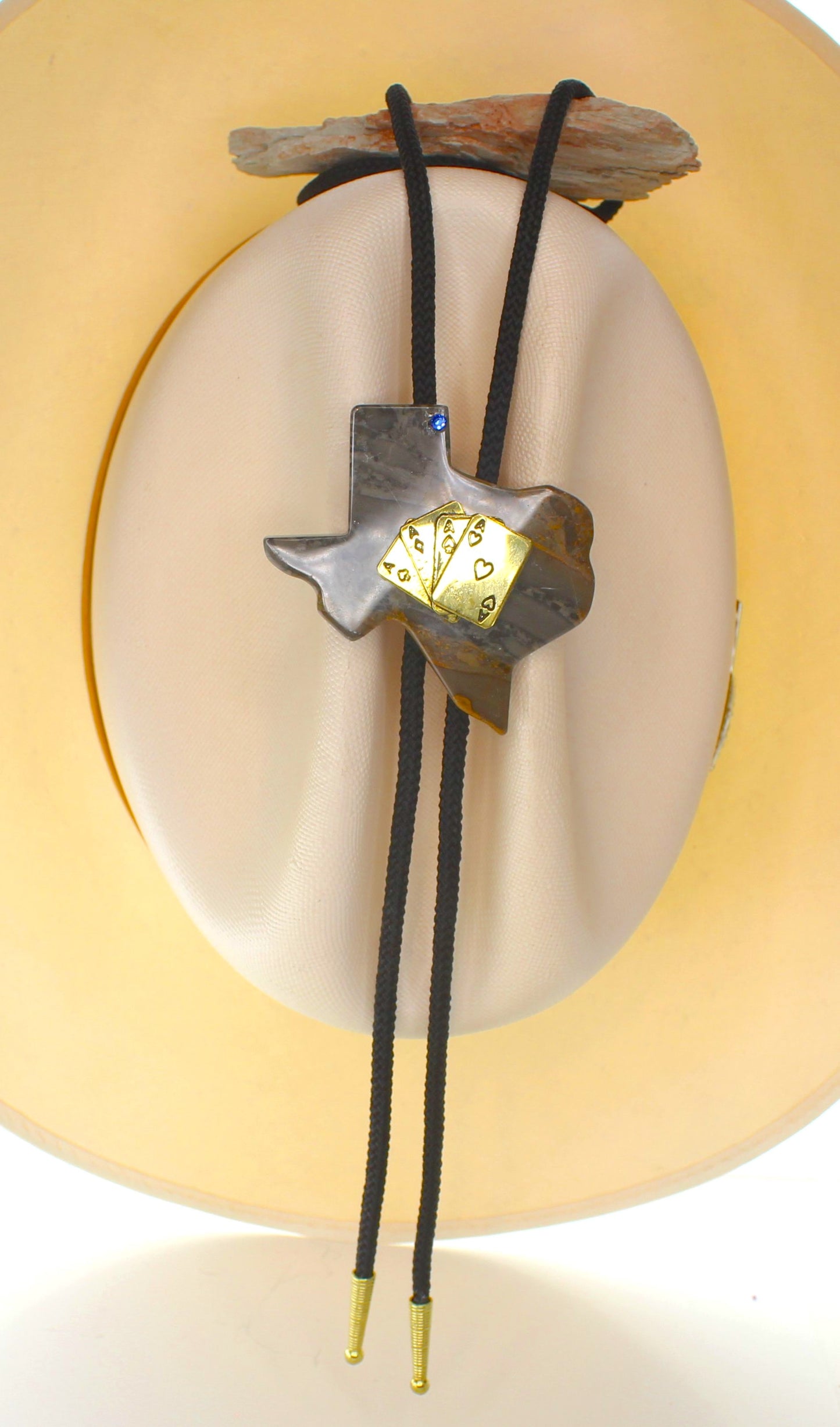 70mm x 69mm Lone Star Flush Bolo Tie, made in USA, each