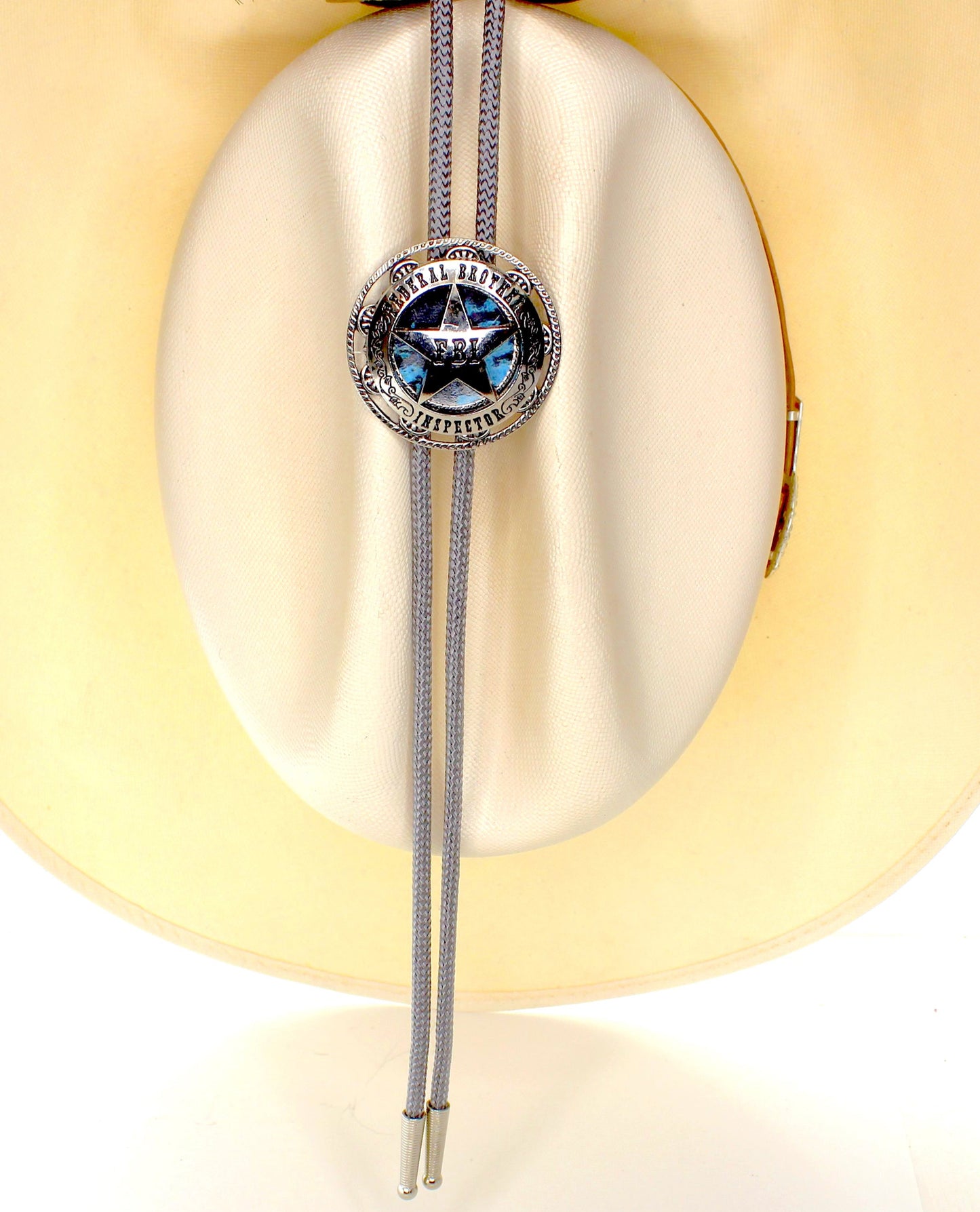 45mm Federal Star Bolo Tie, made in USA, each