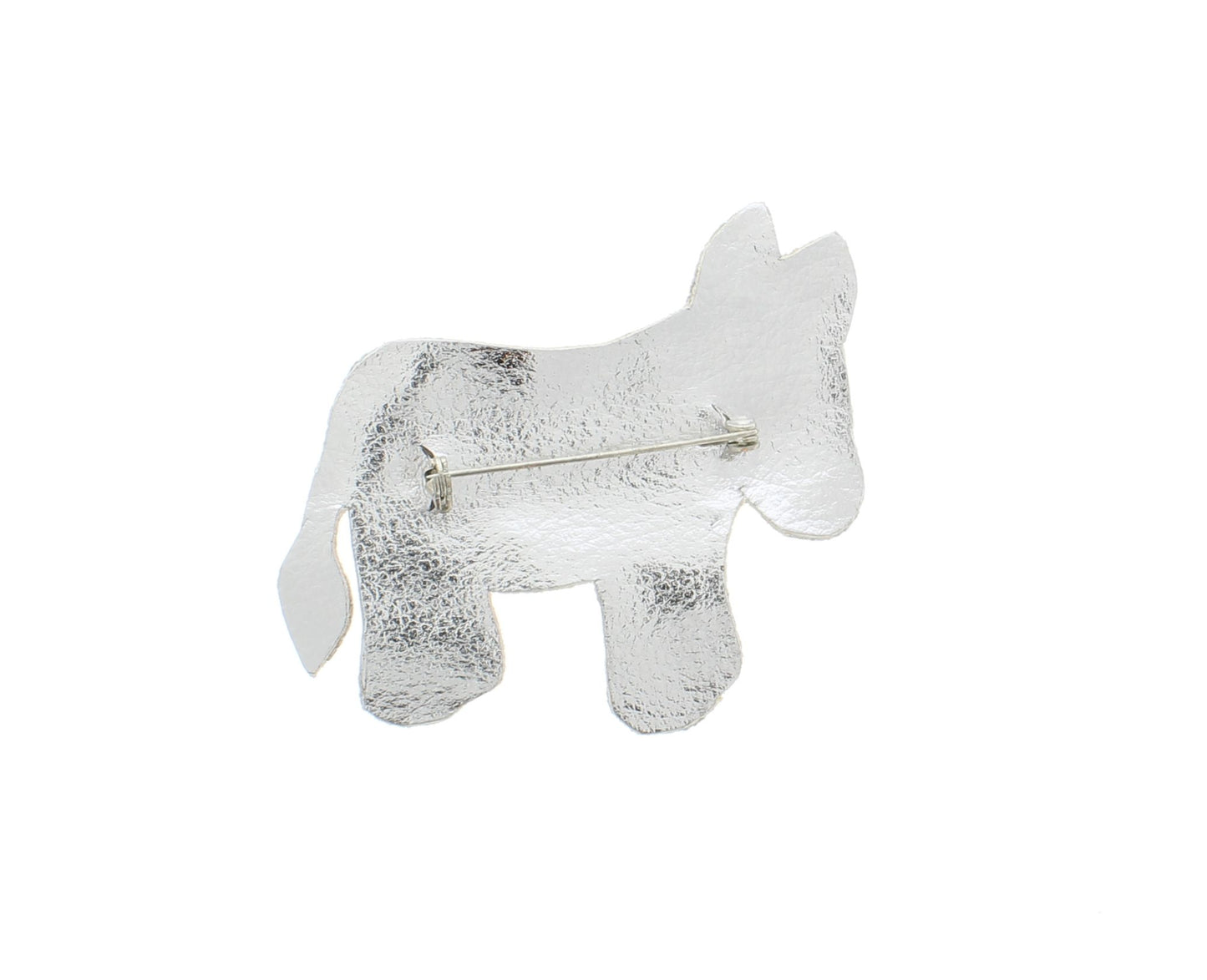 Dazzle Donkey Pin, Hats, Jacket, Purses, each