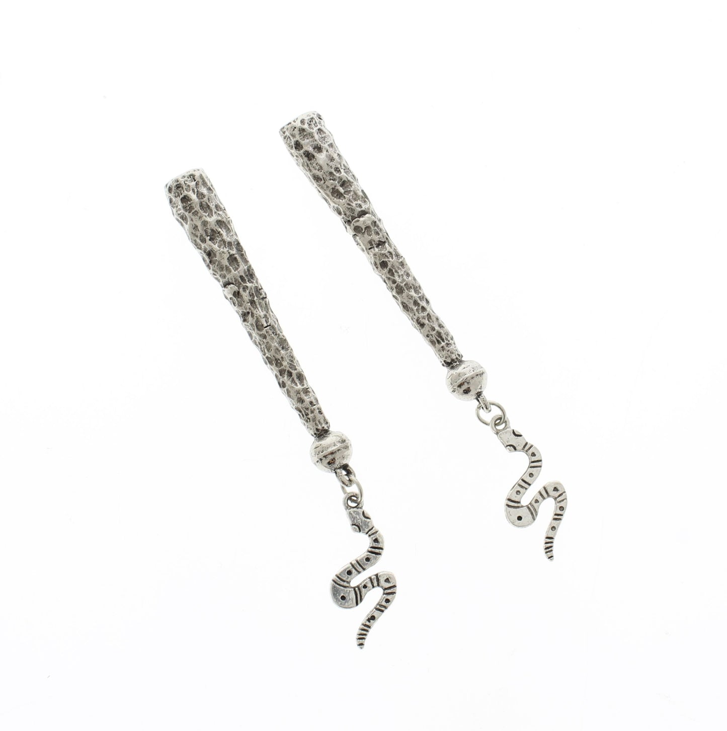 Silver Serpent – Handcrafted Snake Bolo Tie Tips