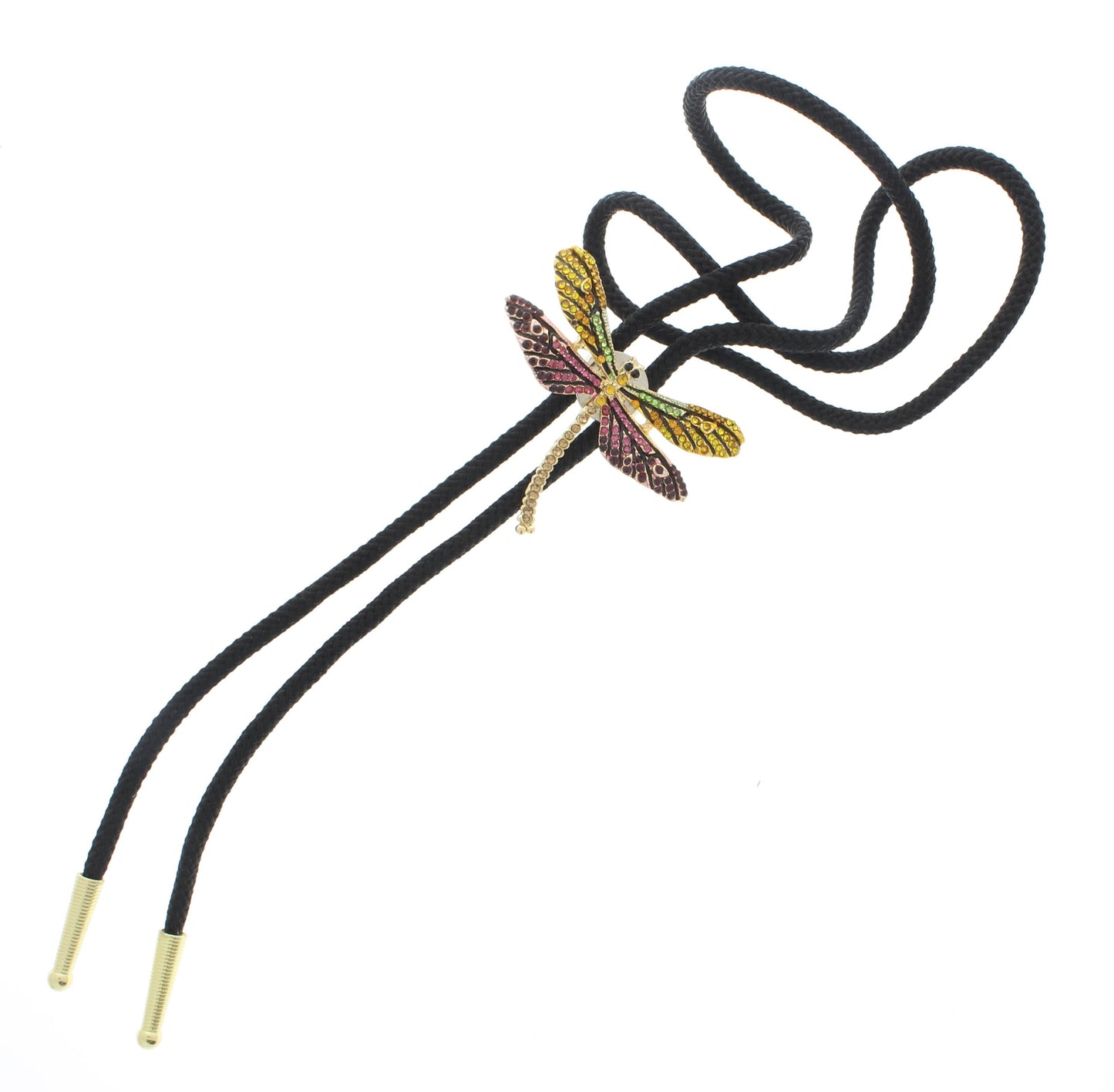 58.5mm x 49mm Sunset Wings – Dragonfly Bolo Tie, made in the USA, each