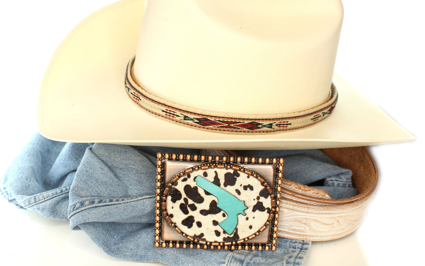 Copper Caliber, Buckle, Made in USA, 77.4mm x 98.2mm