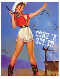 H3 Altered Art Papers, 3x4in sheets, Rowdy Cowgirls, pkg/24