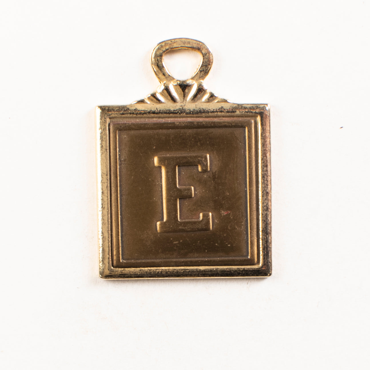 23mm Vintage Monogram Initial Alphabet Antique Gold, pk/1 each