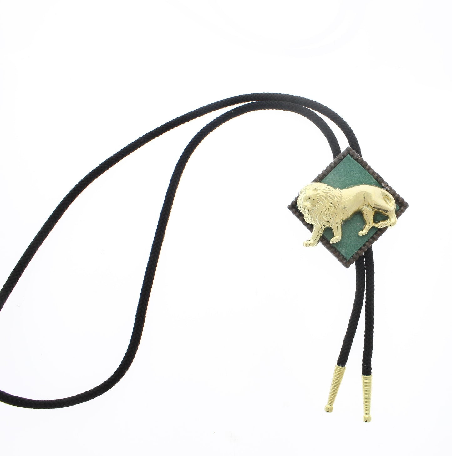 Lion Bolo Tie, made in USA, EA