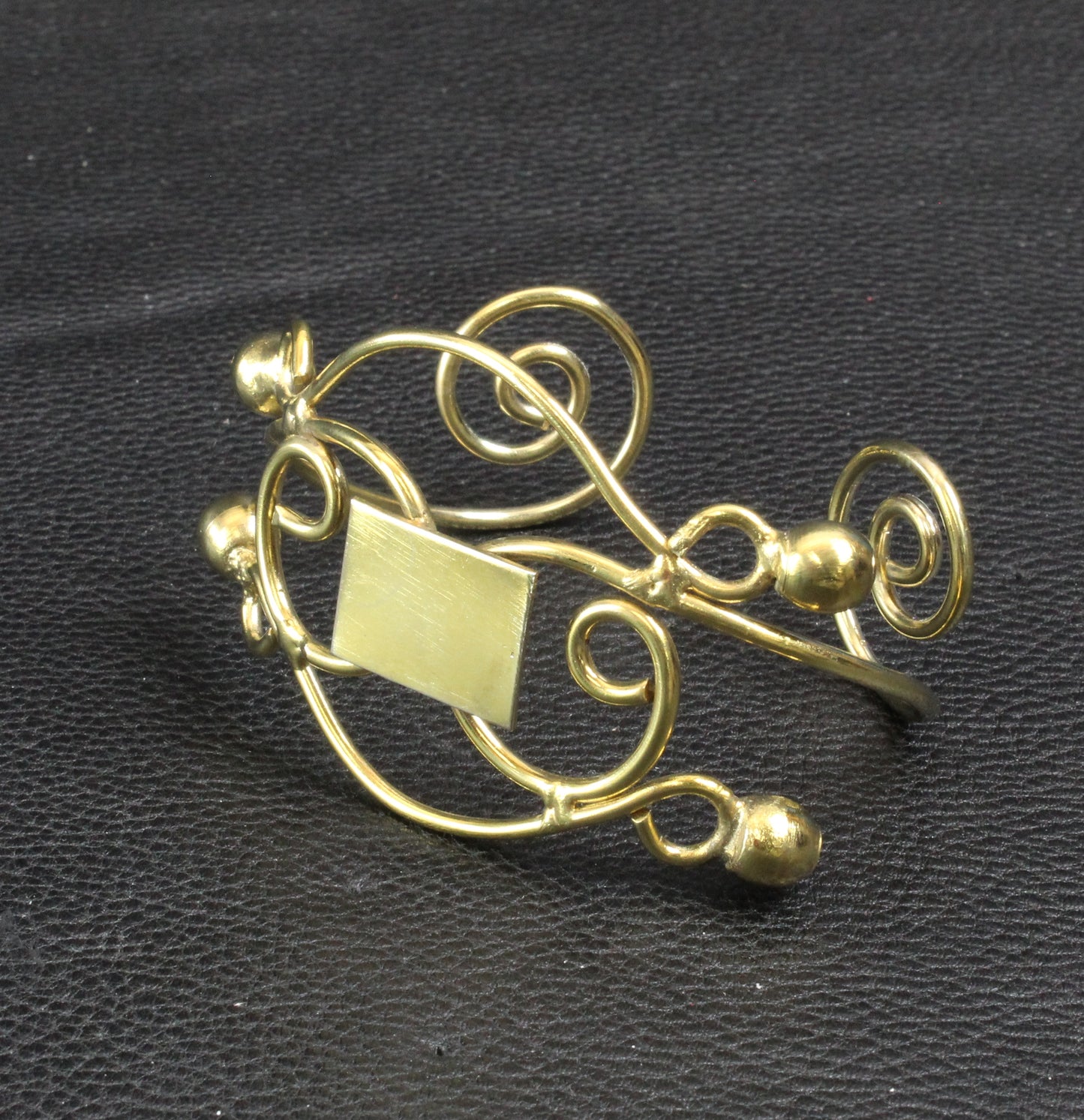 Bracelet Cuff w/14mm Rectangle Base, ea