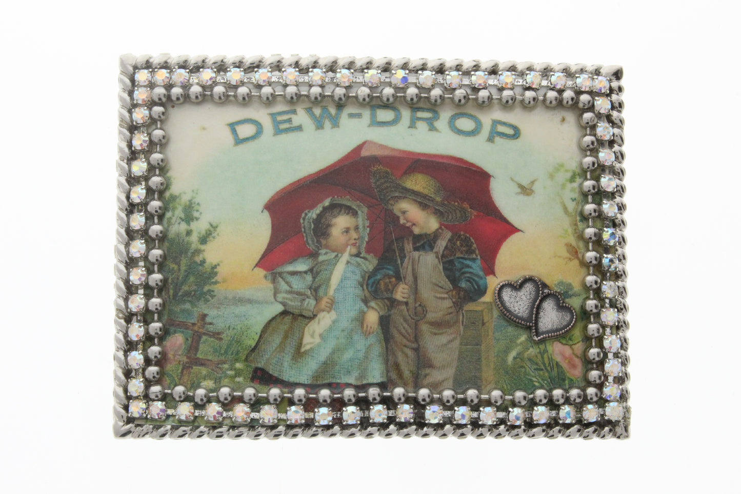 "Dew Drop" Rectangle Buckle Base, ea