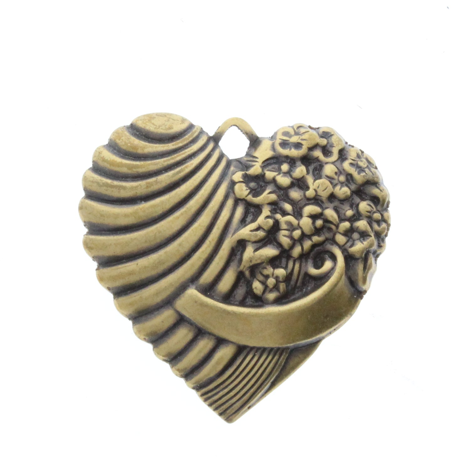 Heart Bouquet Charm, pk/6