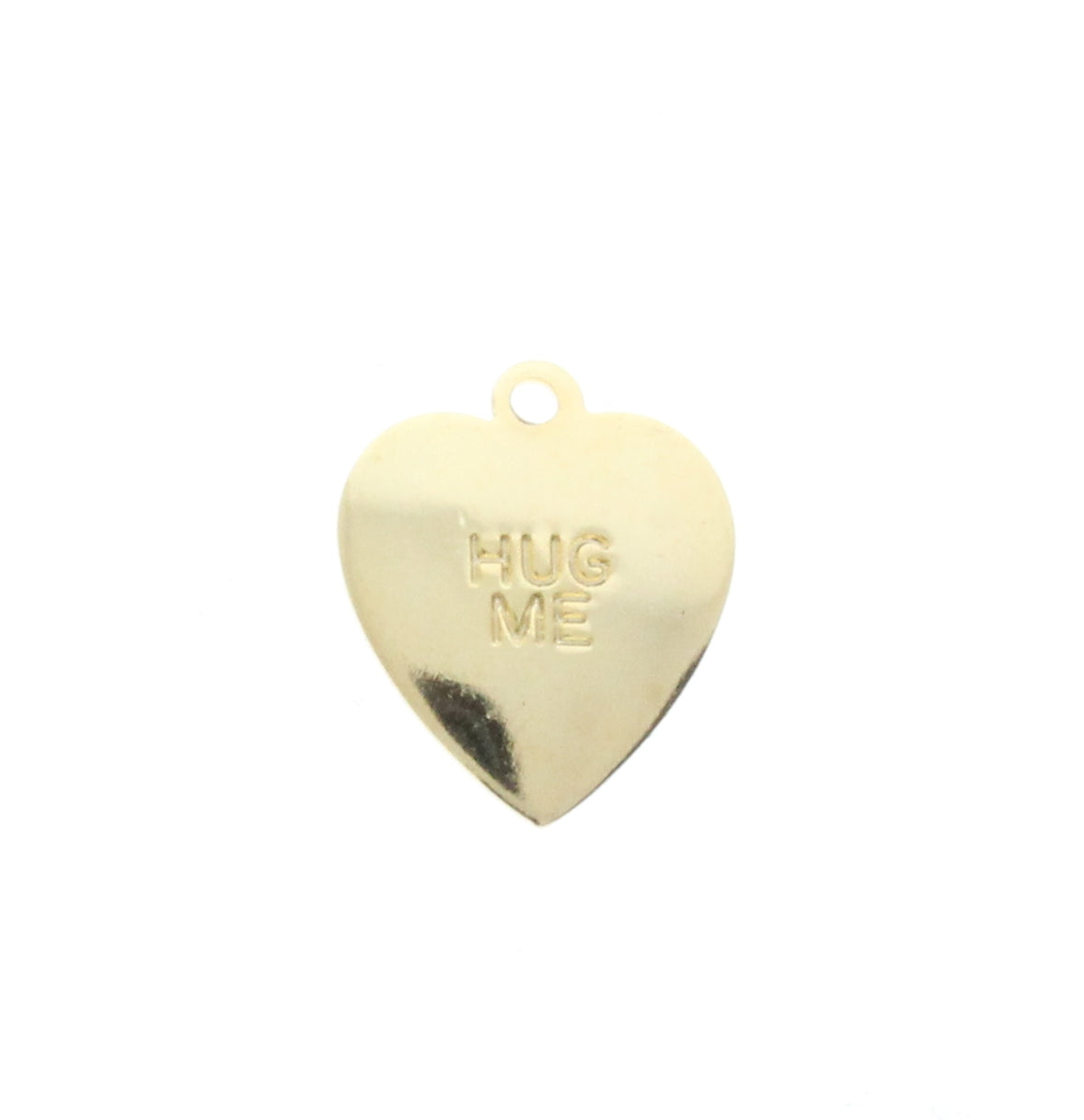 "Hug Me" Heart Charm, pk/6