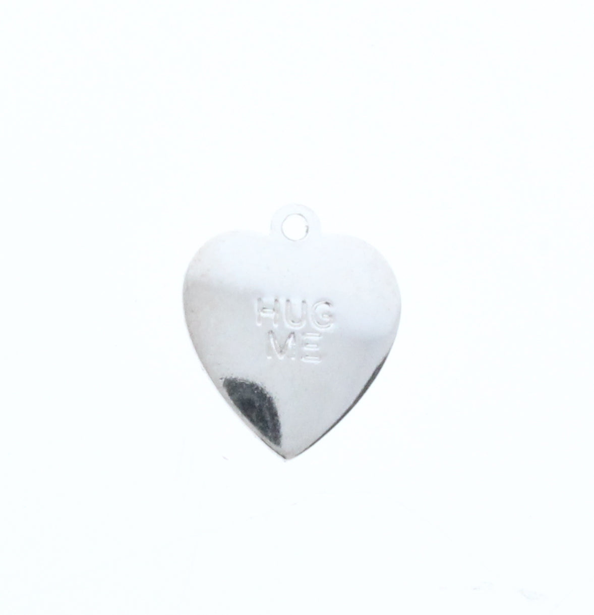 "Hug Me" Heart Charm, pk/6