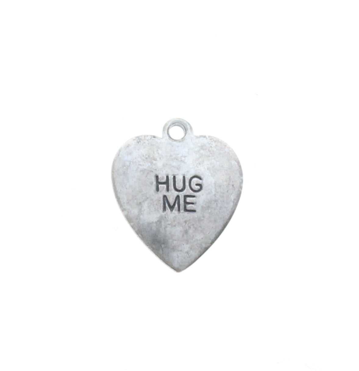 "Hug Me" Heart Charm, pk/6