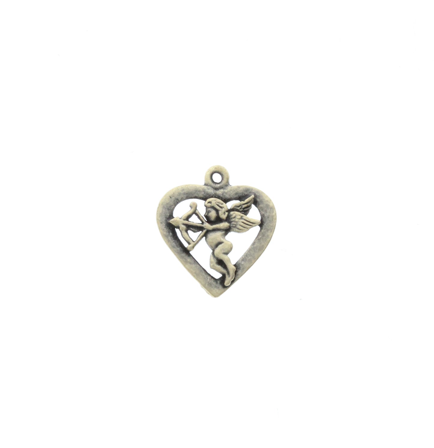 Left-Facing Cherub Heart Char, pk/6
