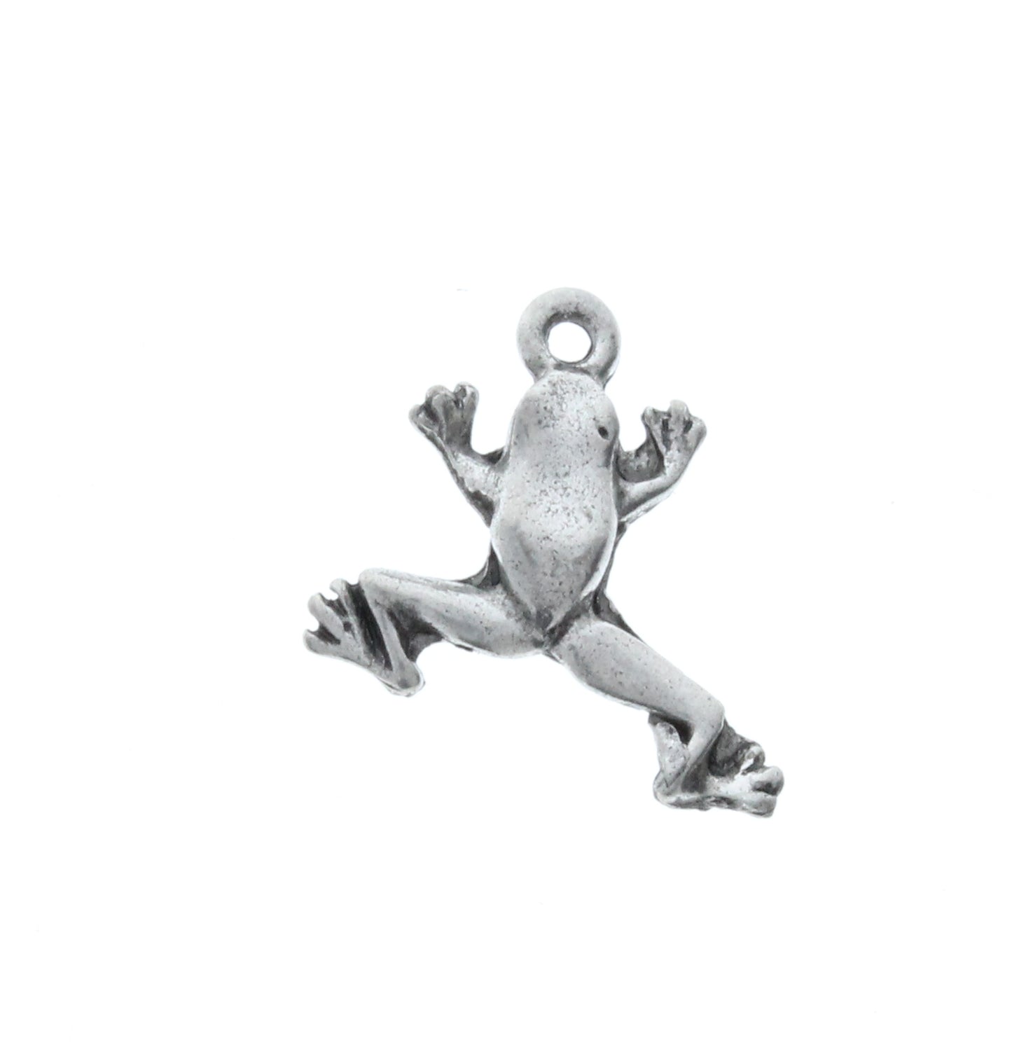 Frog Charm w/Ring, Pk/6