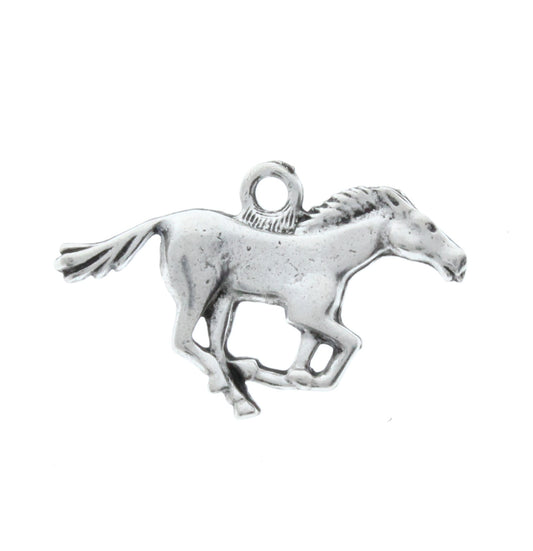 Horse Charm w/Ring, pk 6