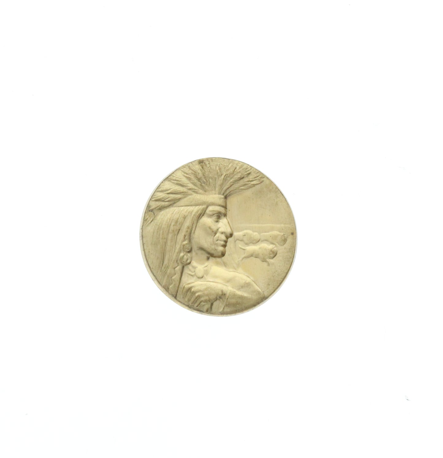 Indian Profile Charm, Pk/6