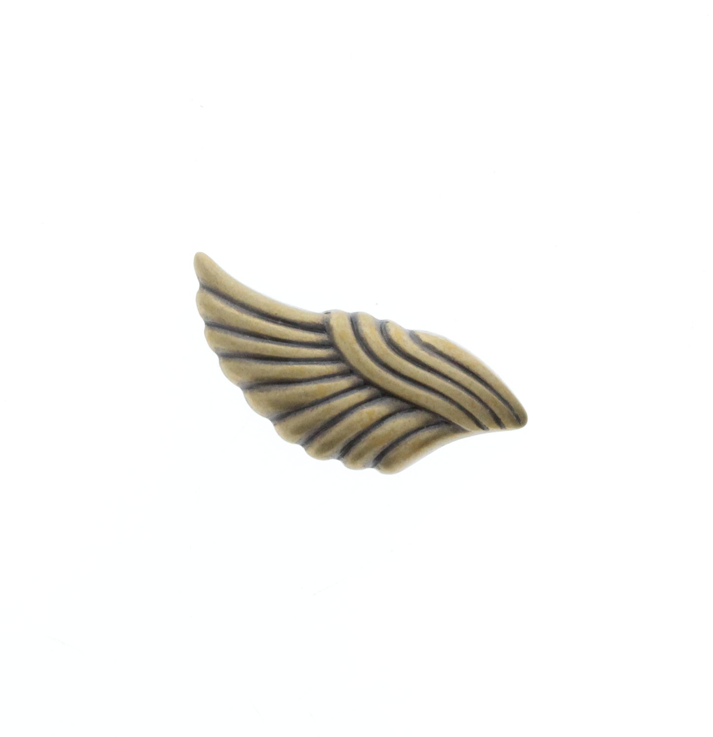 Antique Brass Angel Wing, Pk/5