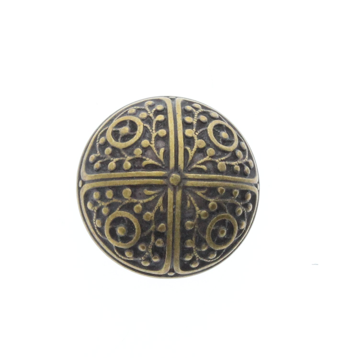 Byzantine Button Dome Charm, Pk/6