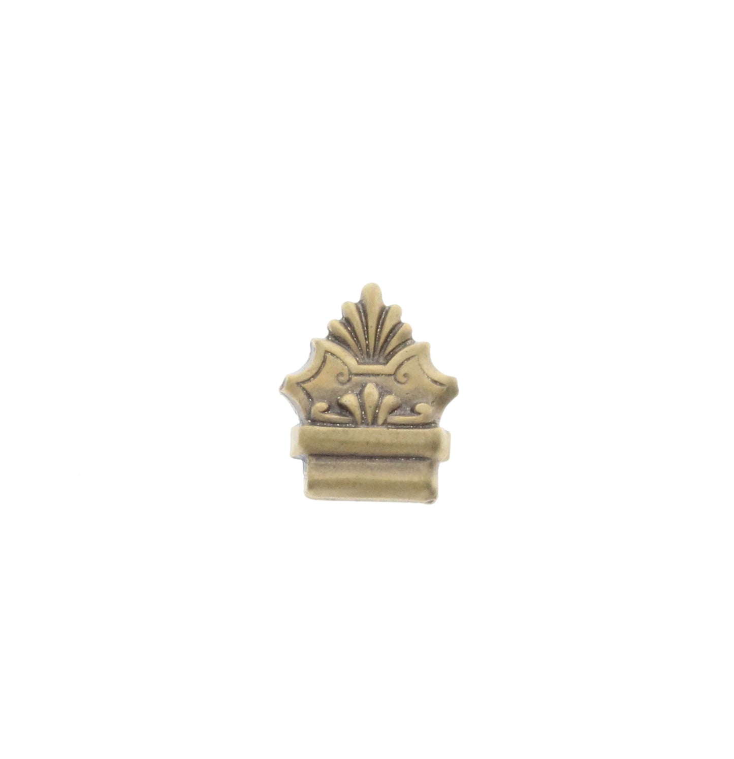 Antique Brass Ornament Charm, Pk/6