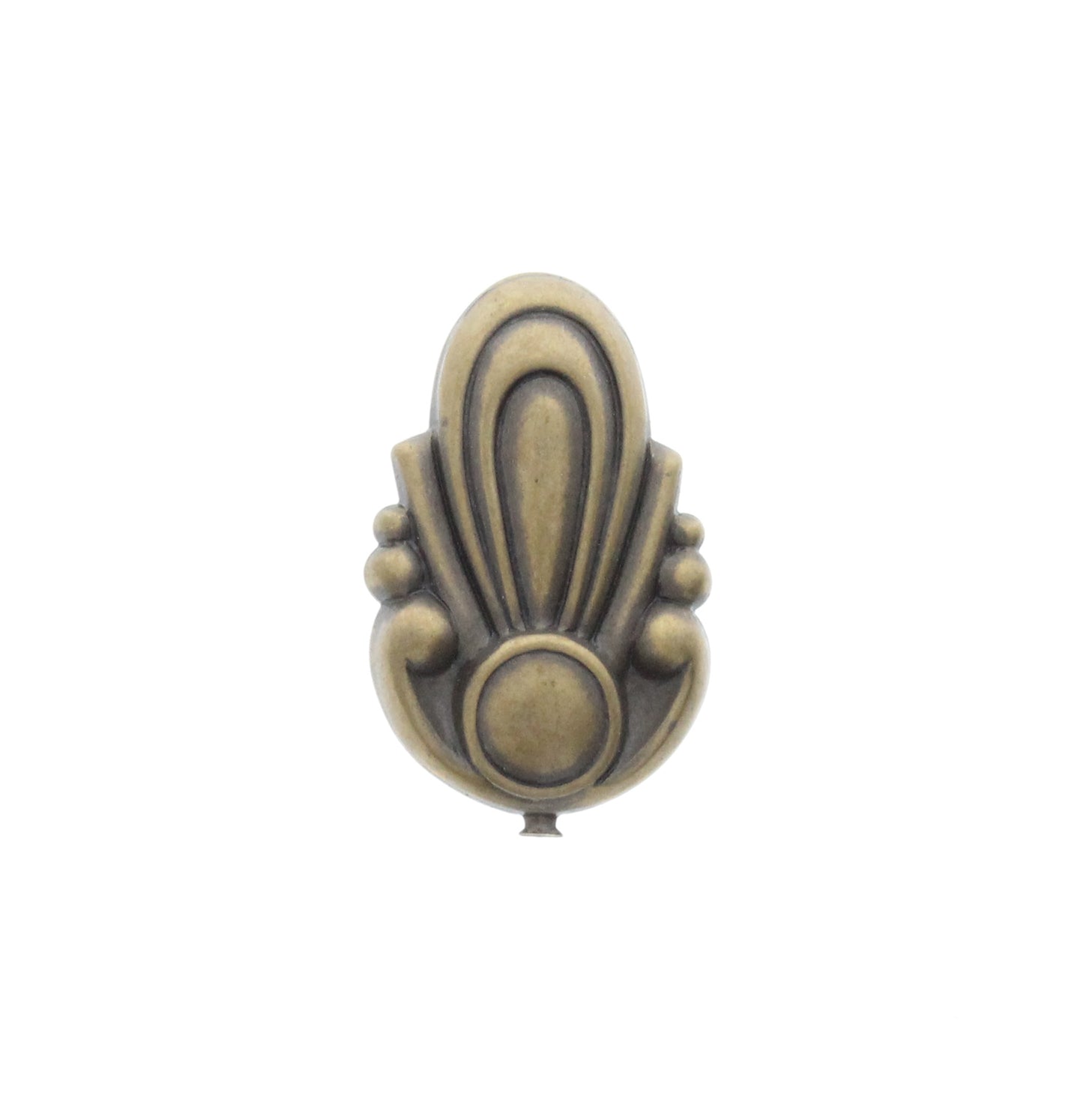 Small Antique Brass Angel Body Charm, Pk/6