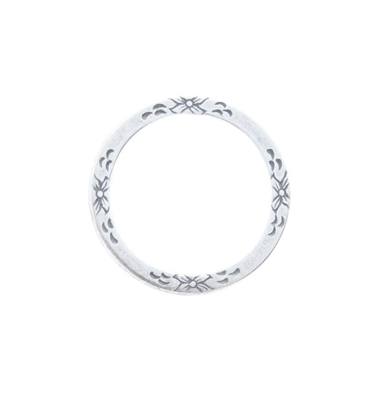 Classic Silver Round Ring, Pk/6