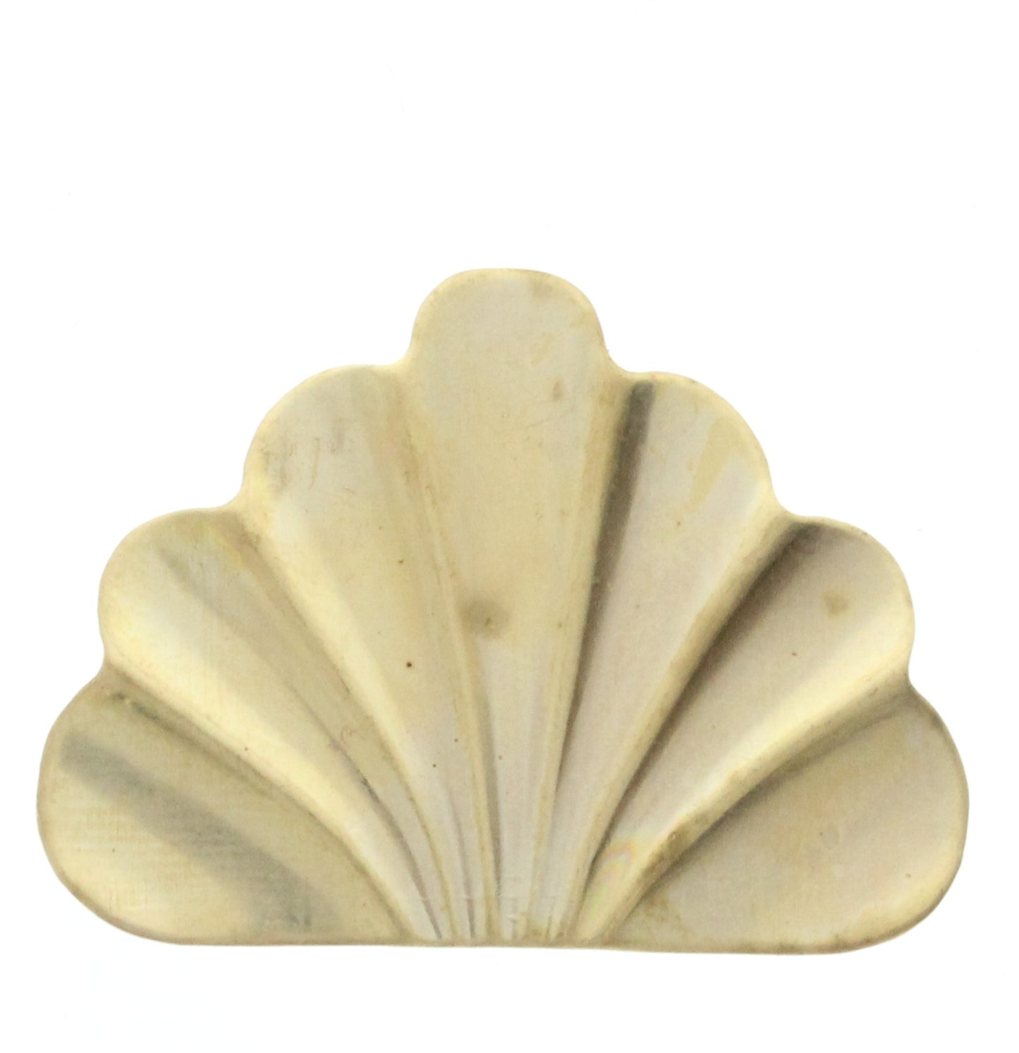 Large Scallop Fan Charm, Pk/6