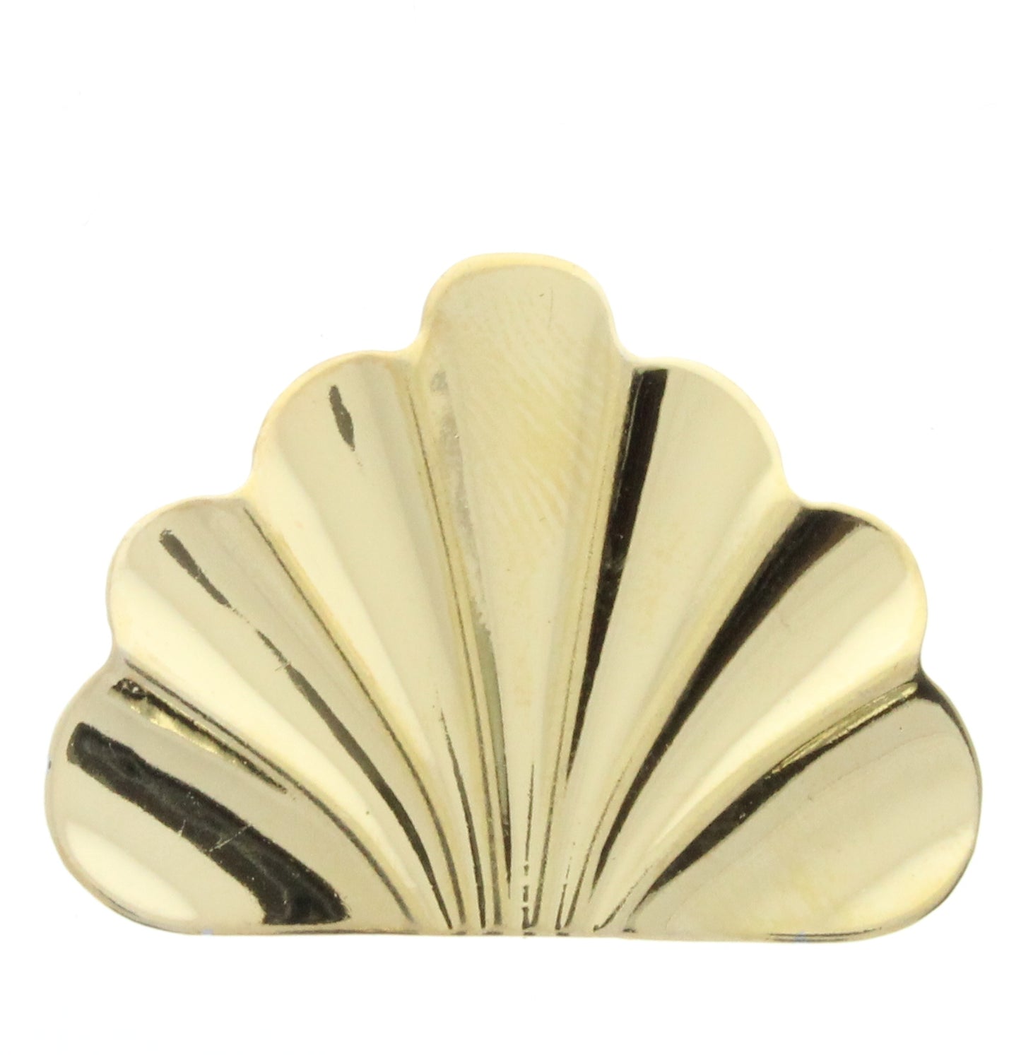 Large Scallop Fan Charm, Pk/6