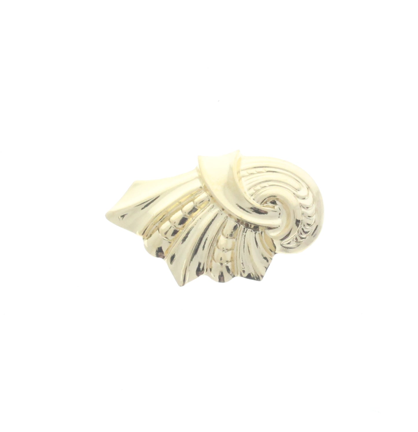 Left-Facing Nouveau Swirl/Wing Charm, Pk/6