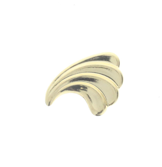 Bright Gold Right-Facing Wing Charm, Pk/6