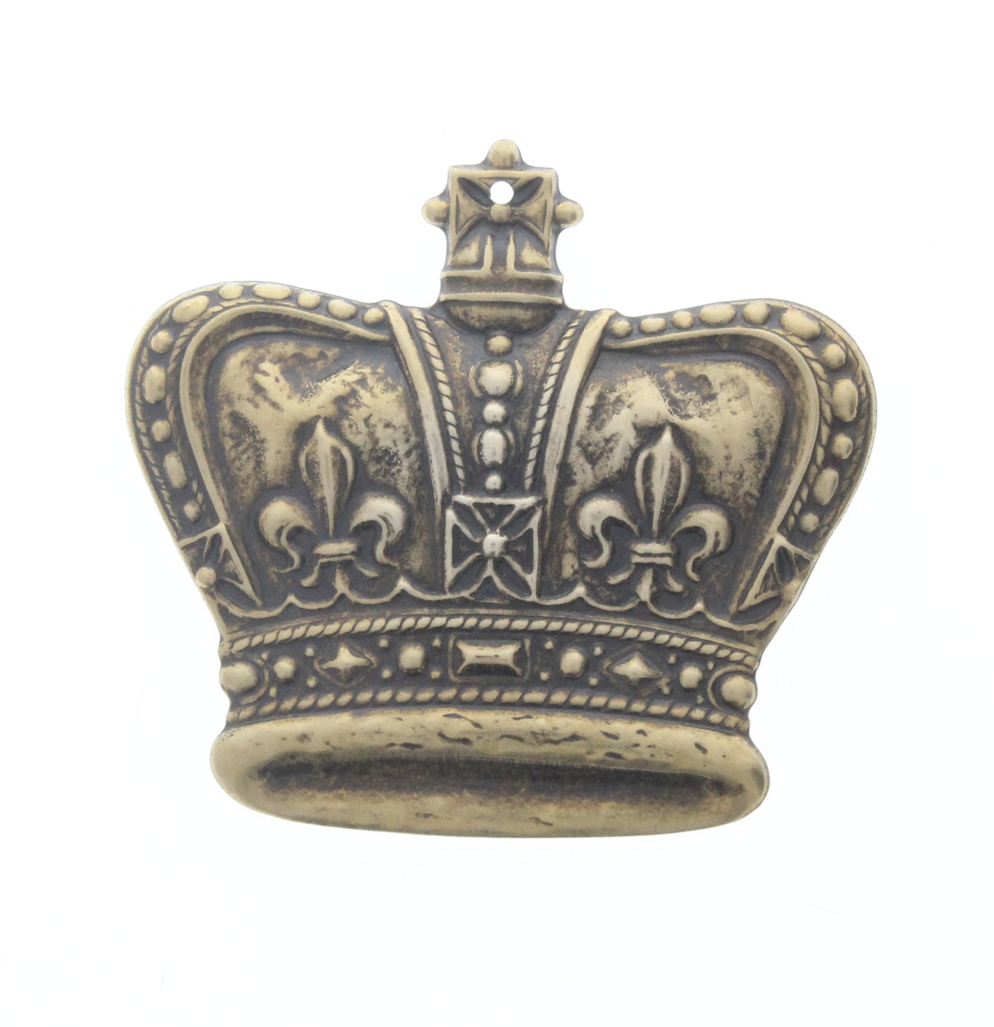 Large Royal Crown Charm, Pk/2
