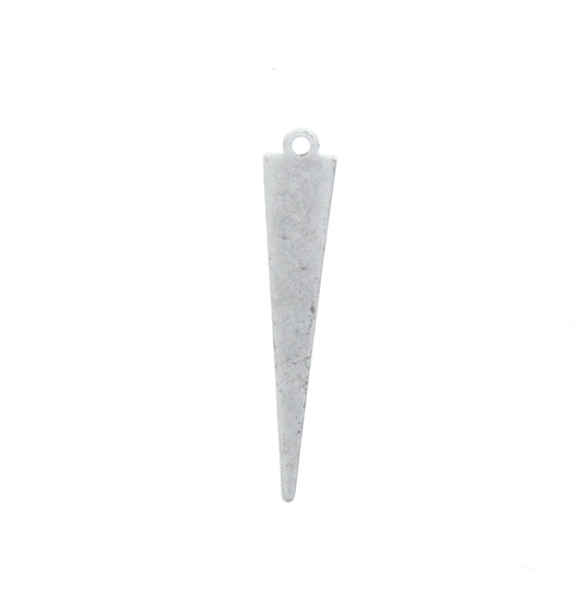 Pointed Drop Charm, Pk/6