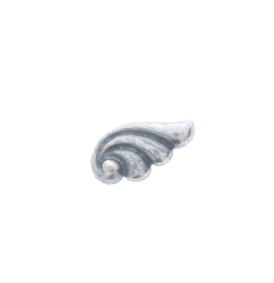 Small Wing Charm Classic Silver, Pk/6