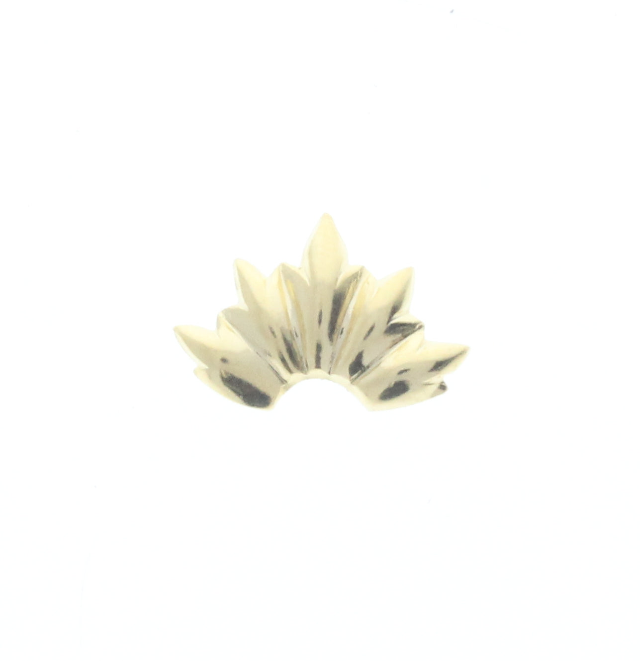 Collar/Crown Leaf Charm, Pk/6