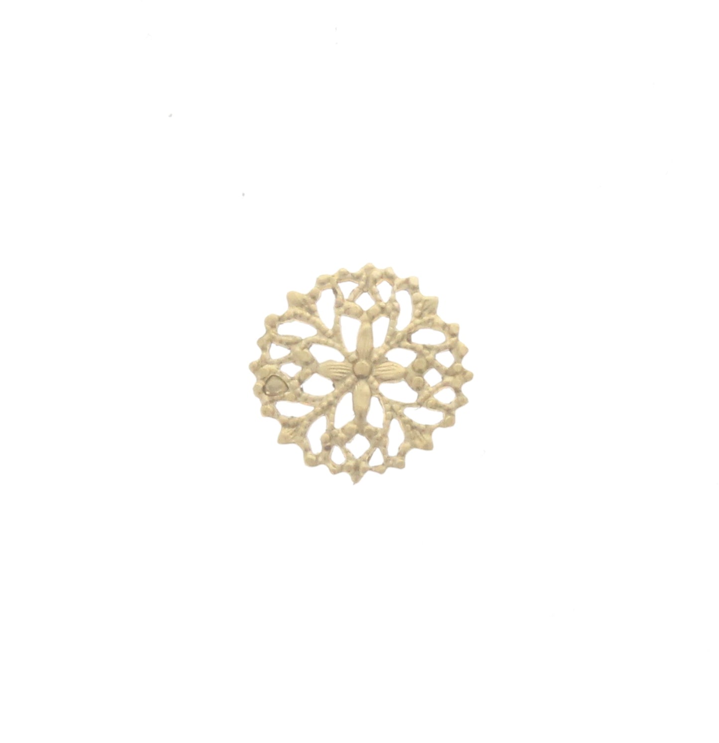 Round Filagree Charm, Pk/6