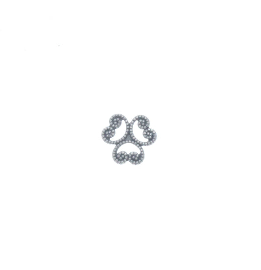 3 Heart Jewelry Connector Charm, Pk/6