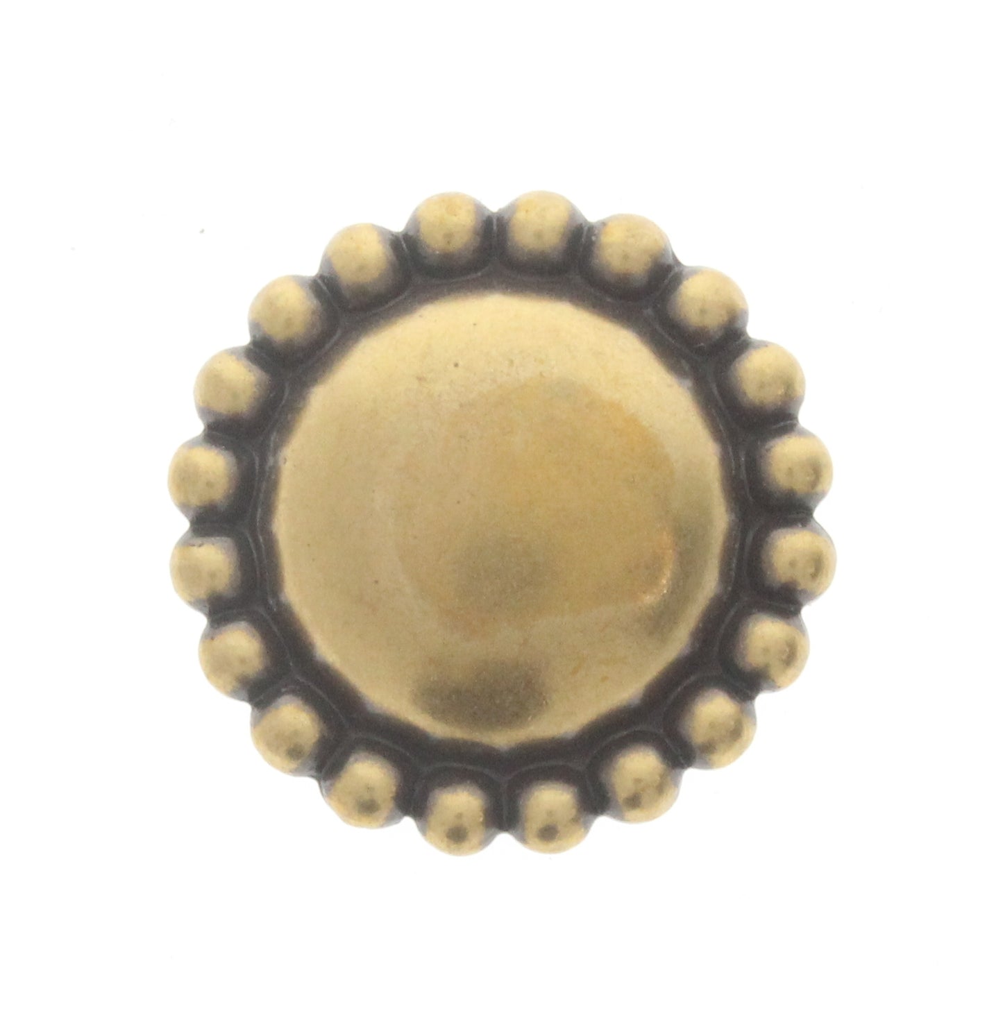 Beaded Dome Charm, Pk/6