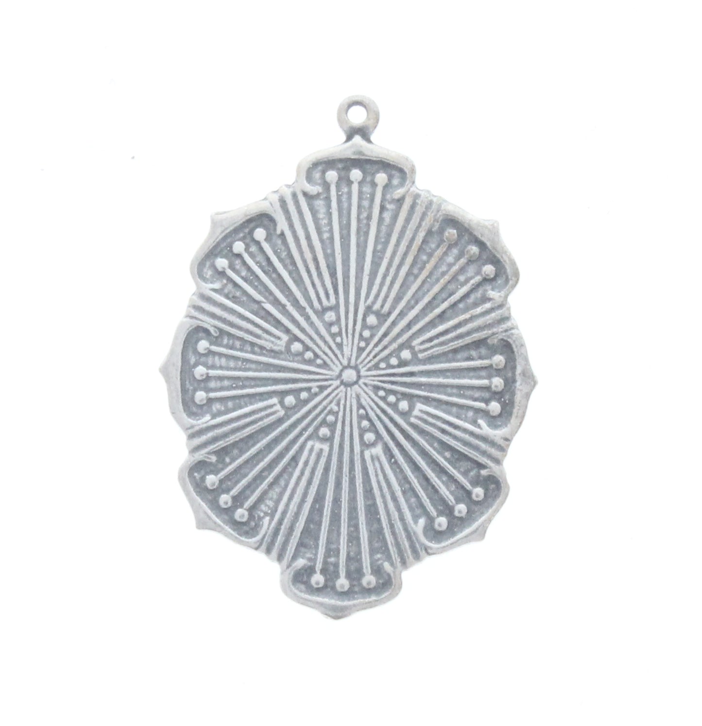 Shield Medallion Charm, Pk/6