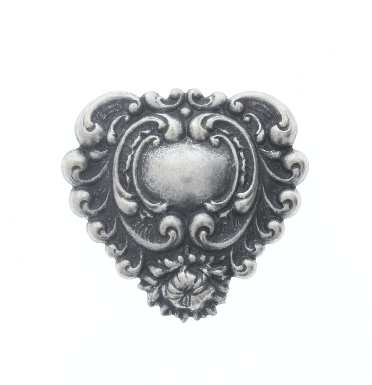 Antique Silver Victorian Edwardian Charm, Pk/6