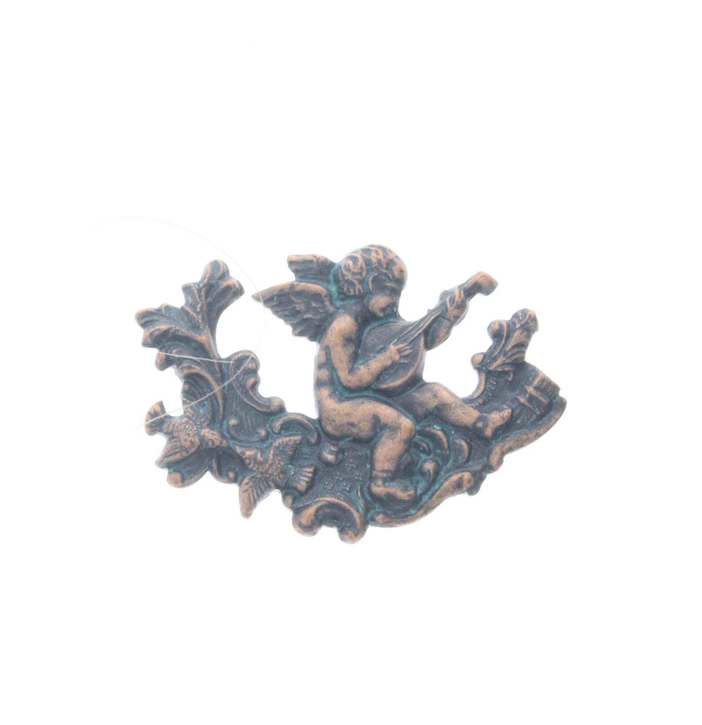 Cherub w/Mandolin Charm, Pk/6