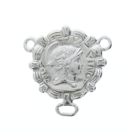 Victorian Lady Connector Charm, Pk/6