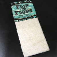 Tan Cow Hide--Hair on Hide leather strips, pk/2