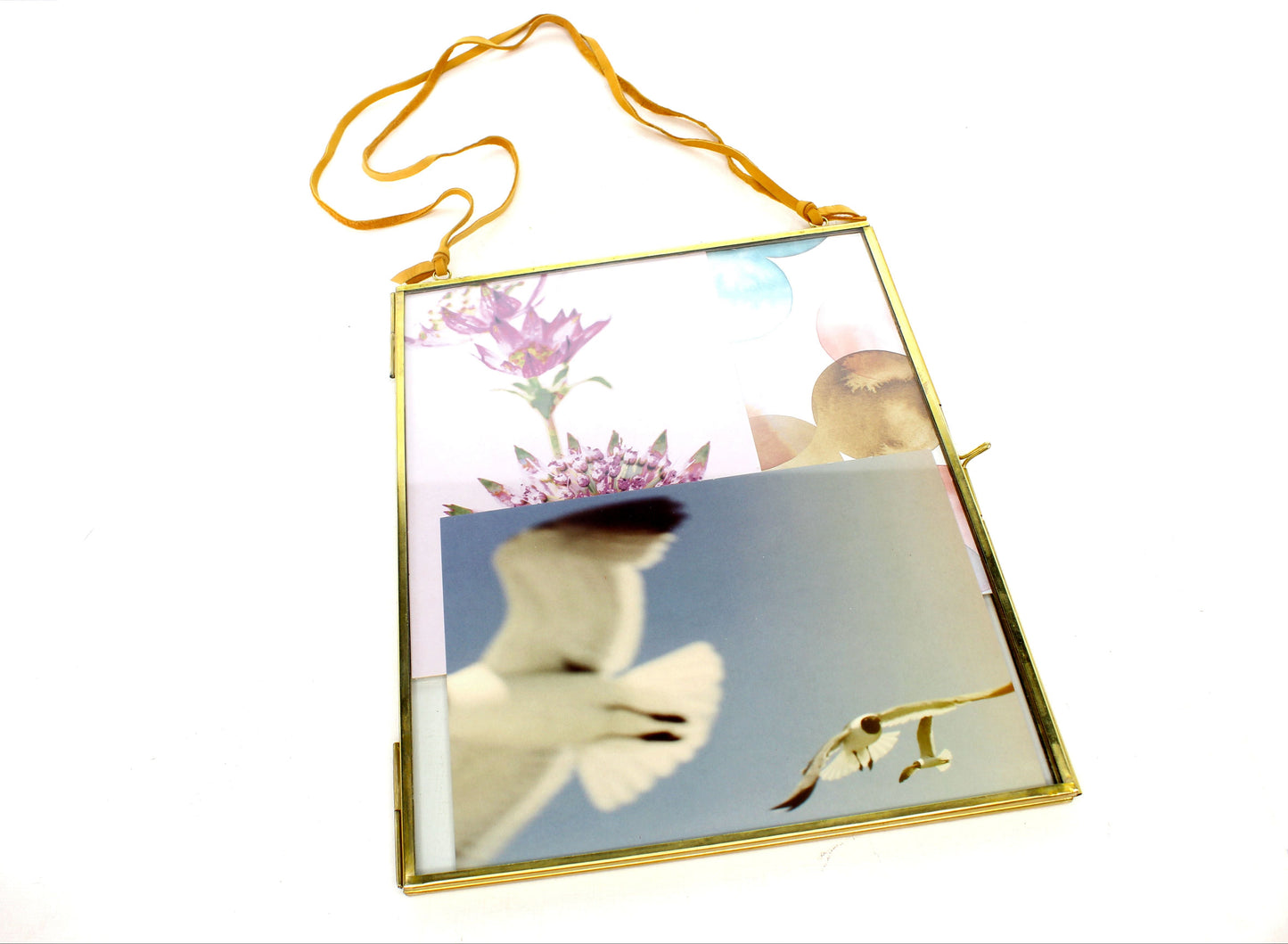 10x8 Brass Picture Frame with Loops, each