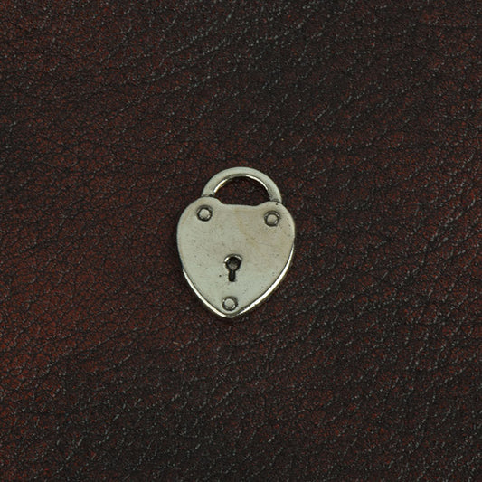 Antique Lock, Vintage Silver, pack of 6