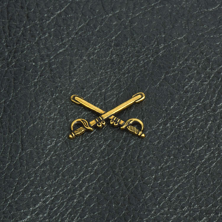 Cross sword 20mm Crossed Swords Charm, Vintage Gold, Pack of 6