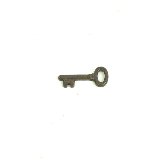 Skeleton Key, Vintage Rustic Brass, PK/6