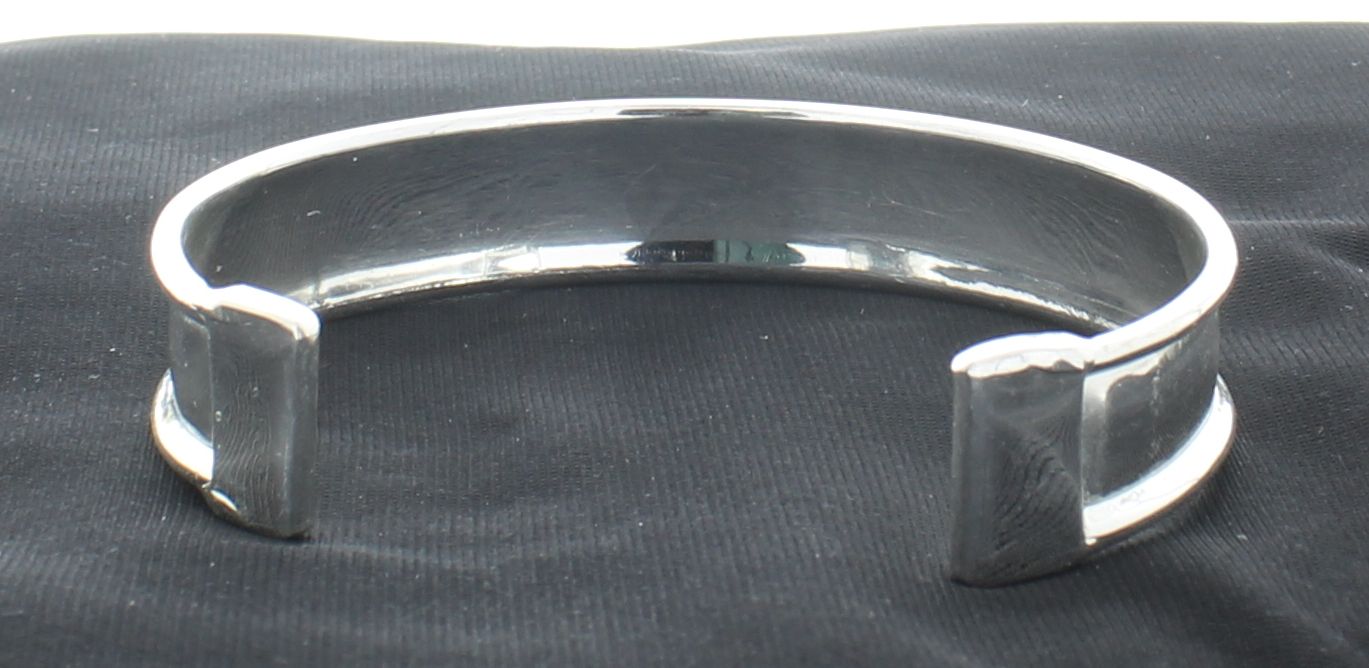 1/2" Bracelet Cuffs, Copper, Silver, Black, each
