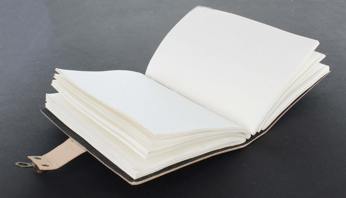 Owl Embossed Leather Journal with Lock Closure, each